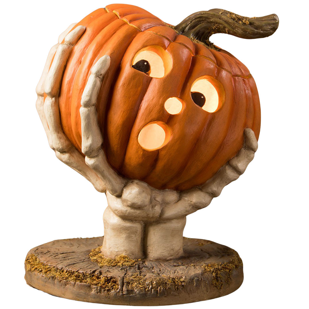 UtOh Gotcha Pumpkin by Bethany Lowe Designs Cuddle Decor