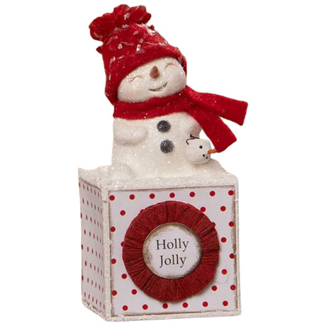 Michelle Allen for Bethany Lowe Holly Jolly Snowgirl front