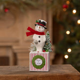 Michelle Allen for Bethany Lowe Merry and Bright Snowman front lifestyle