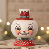 Johanna Parker Peppermint Snow Beau Container front liestyle