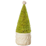 Bottle Brush Santa Green by Bethany Lowe  back