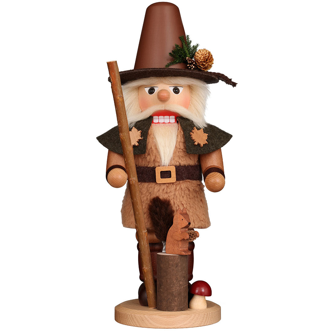 Christian Ulbricht Premium Nutcracker - Natural Woodsman 16.7"