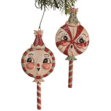 Merrymint Ornaments Christmas Decoration Folk Art by Johanna Parker front