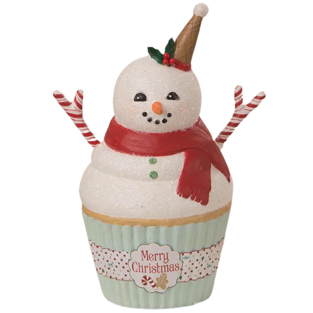 Bethany Lowe Mr. Snow Cupcake Container
