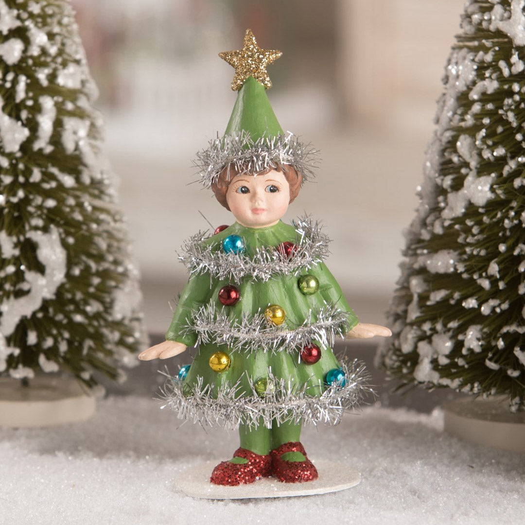 O' Tannenbaum Tammy Christmas Figurine by Bethany Lowe lifestyle