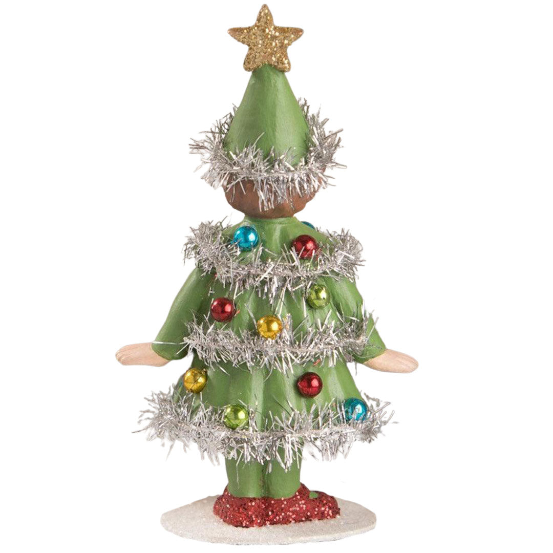 O' Tannenbaum Tammy Christmas Figurine by Bethany Lowe back