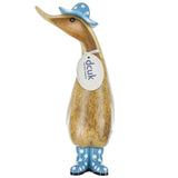 DCUK Spot Hat and Boots Duckling blue front