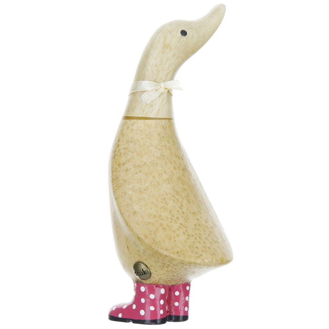 DCUK Spotty Boots Dinky Ducks  pink back