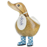 DCUK Spotty Boots Duckys blue