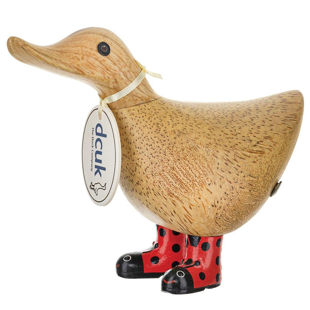 DCUK Wild Wellies Duckys Ladybug front