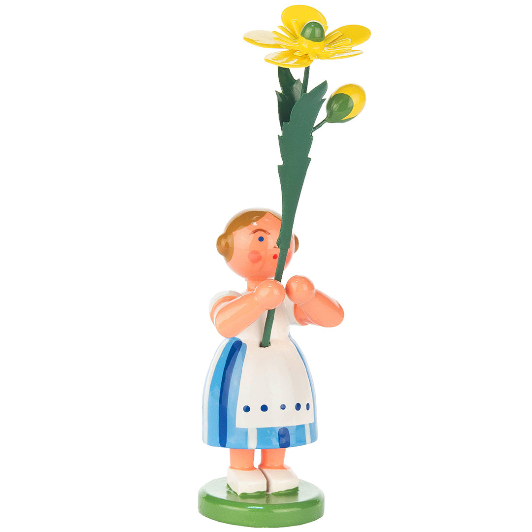 Dregeno Easter Figurine - Buttercup Flower Girl