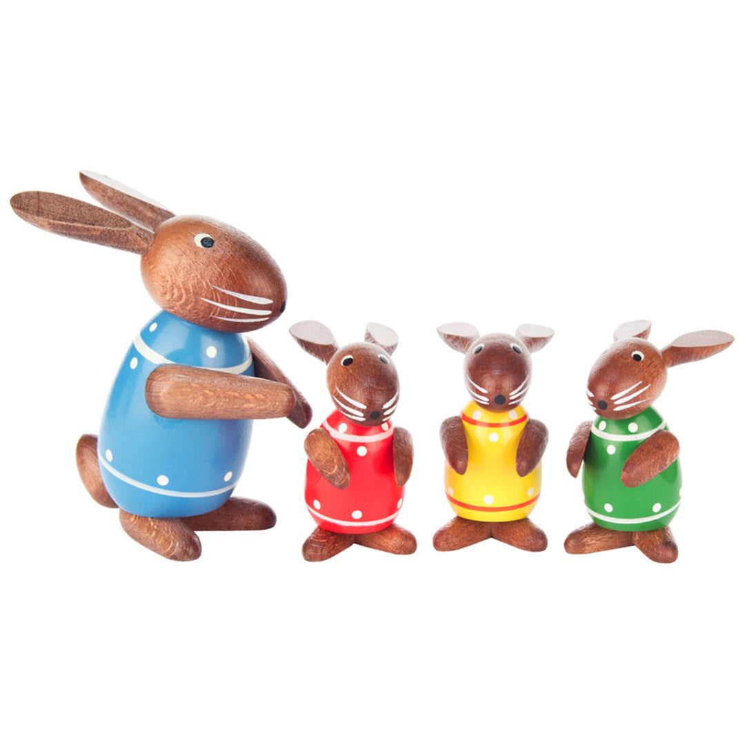 Dregeno Easter Figures - Rabbit Family