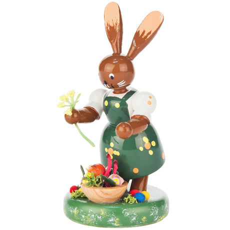 Dregeno Easter Figure - Bunny Lady Gardener