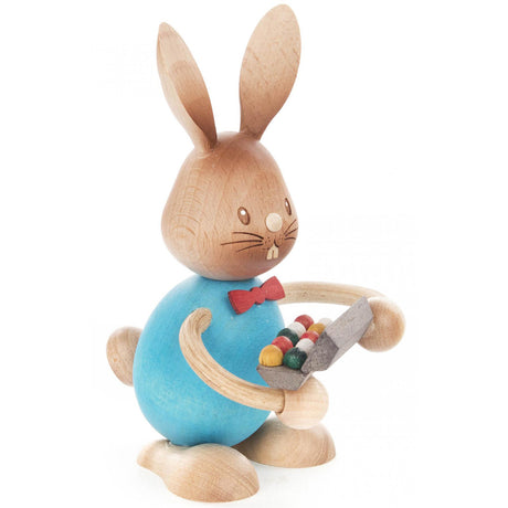 Dregeno Easter Figure - Rabbit With Egg Carton