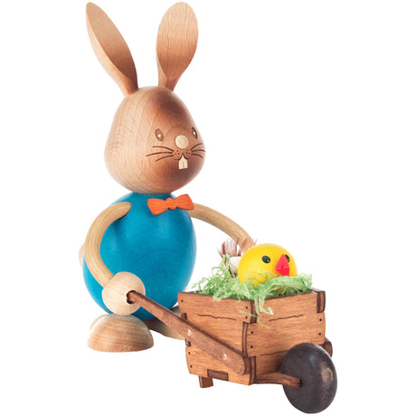 Dregeno Easter Figure - Rabbit with Wheelbarrow