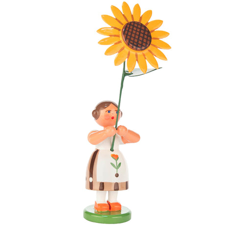 Dregeno Easter Figurine - Sunflower Girl