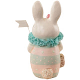 Jelly Bean Time Bunny Easter Figurine by Michelle Allen Bethany Lowe back