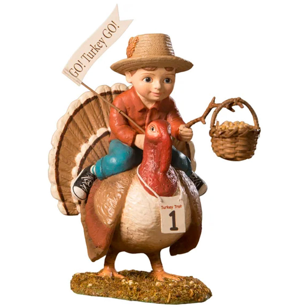 Timmy Turkey Feeder by Bethany Lowe front