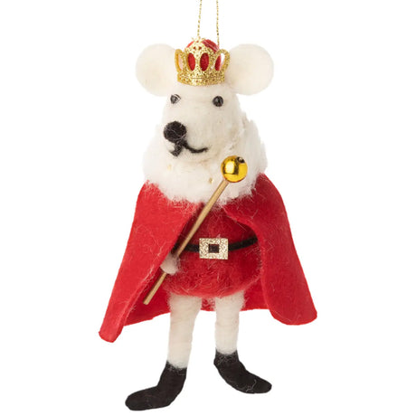 Silver Tree Home and Holiday Mouse King Ornament