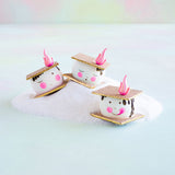 Glitterville S'more Ornament 3.5"