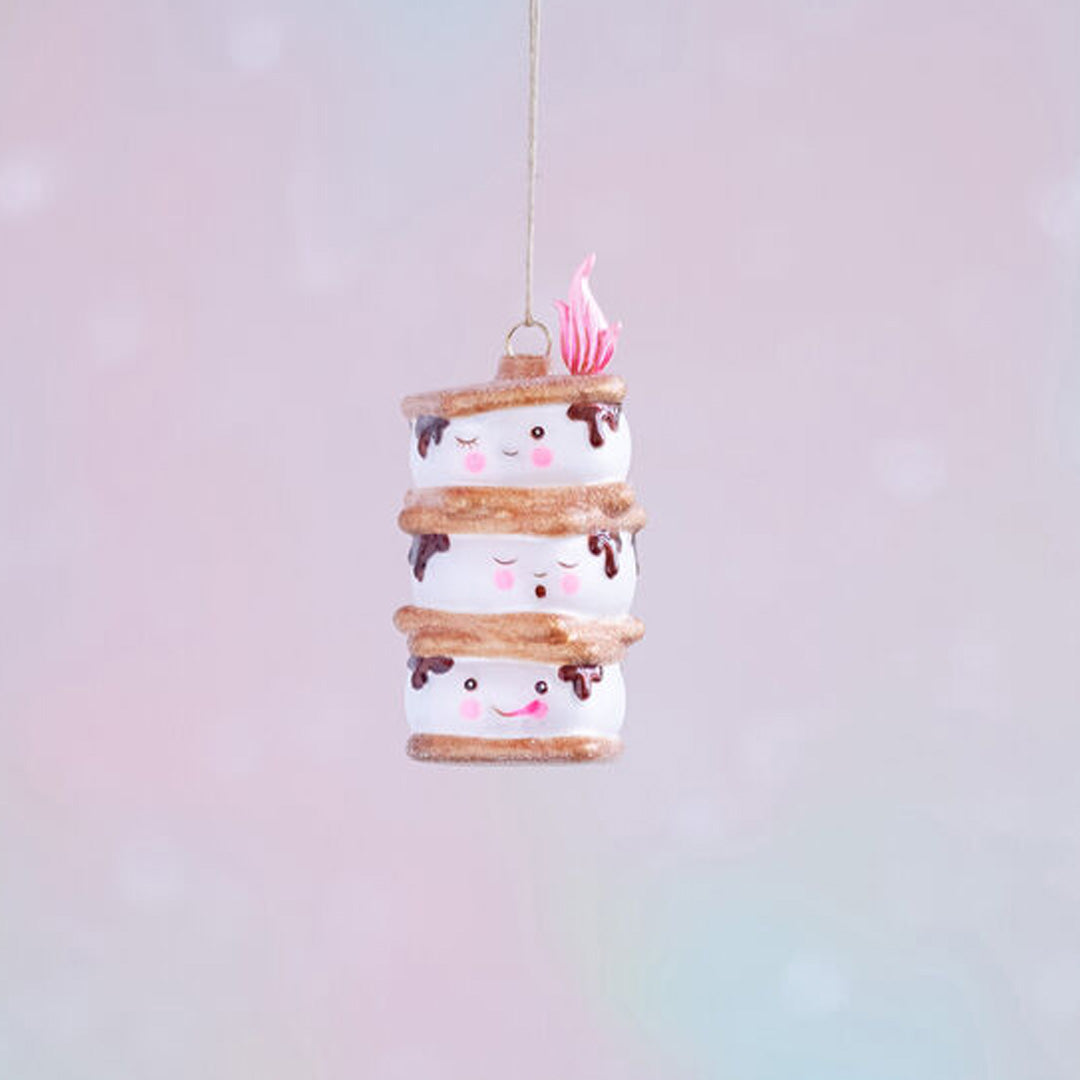 Glitterville S'more Stack Ornament