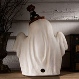 Bethany Lowe Boo Ghost Jack-O-Lantern back life style