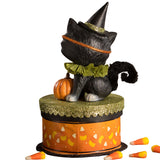 Bethany Lowe Halloween Kitty Binks on Box back