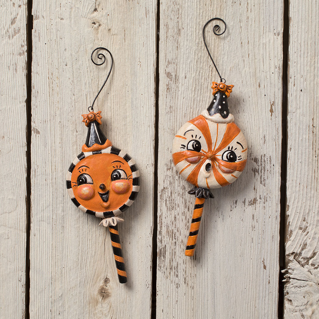 Johanna Parker Spooky Sweet Treat Ornaments - Set of 2 front life style