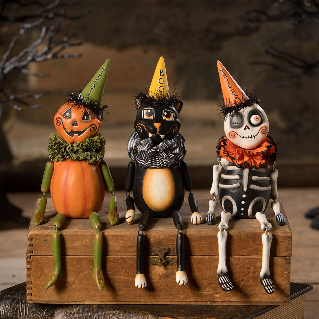 LeeAnn Kress Treats Party Pumpkin Head set