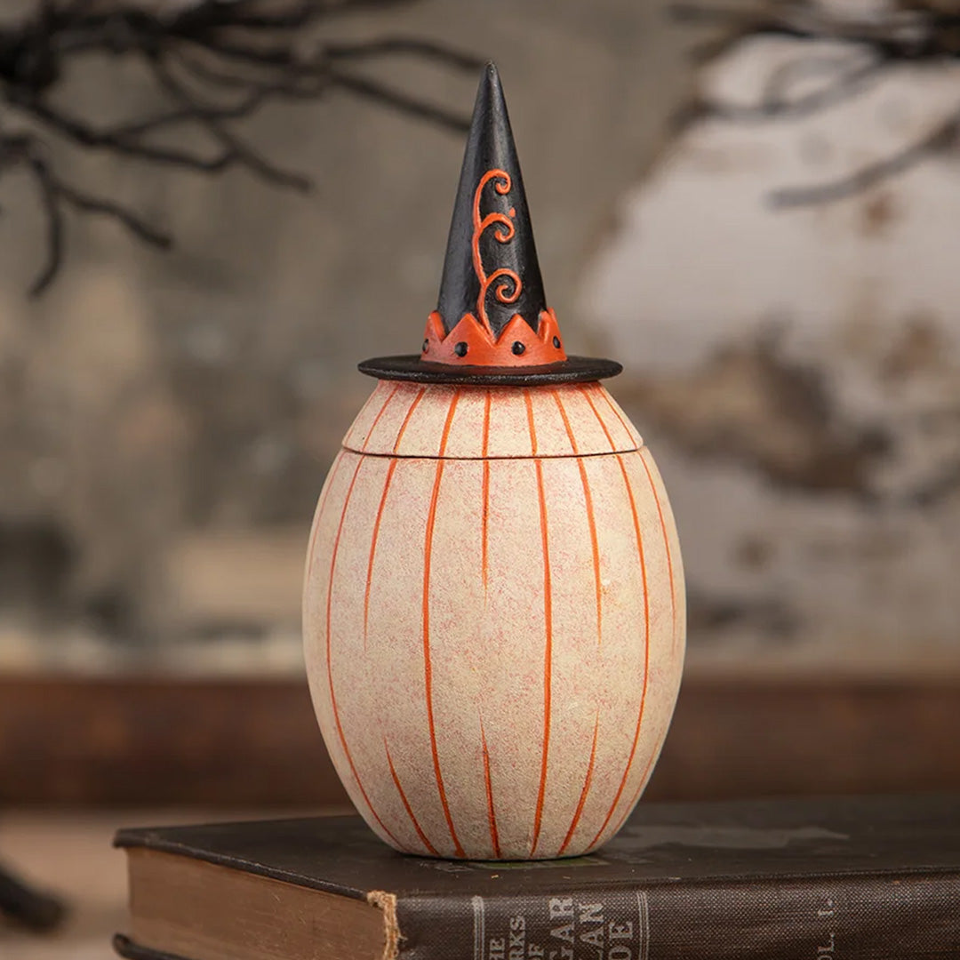 Johanna Parker Gourdy White-O-Ween back lifestyle