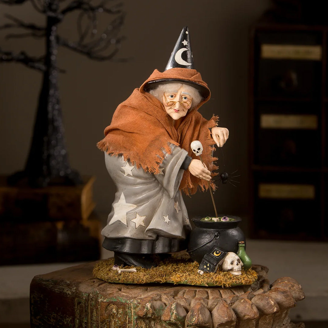 Star Luna Witch Halloween Figurine