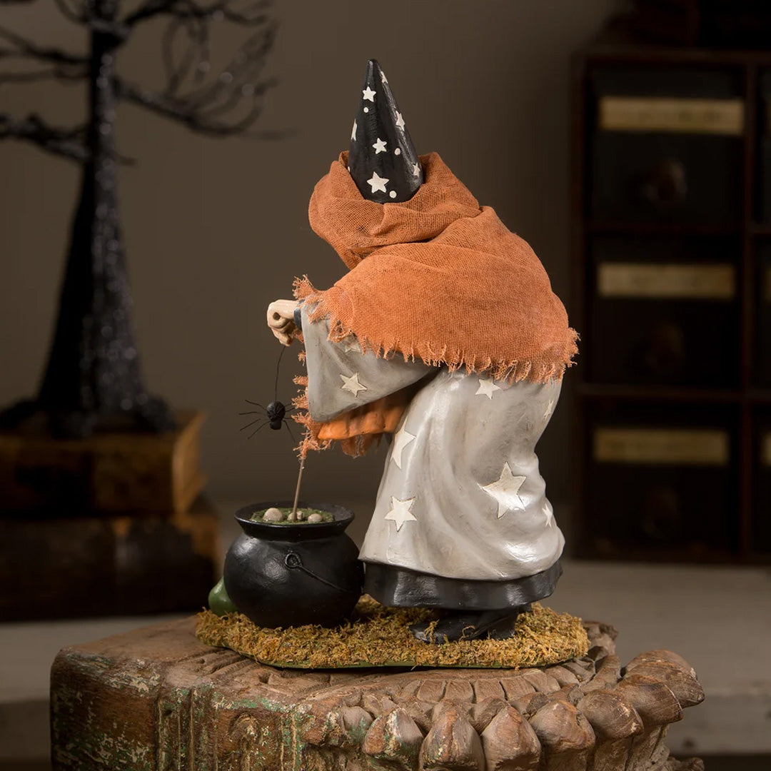 Star Luna Witch Halloween Figurine back