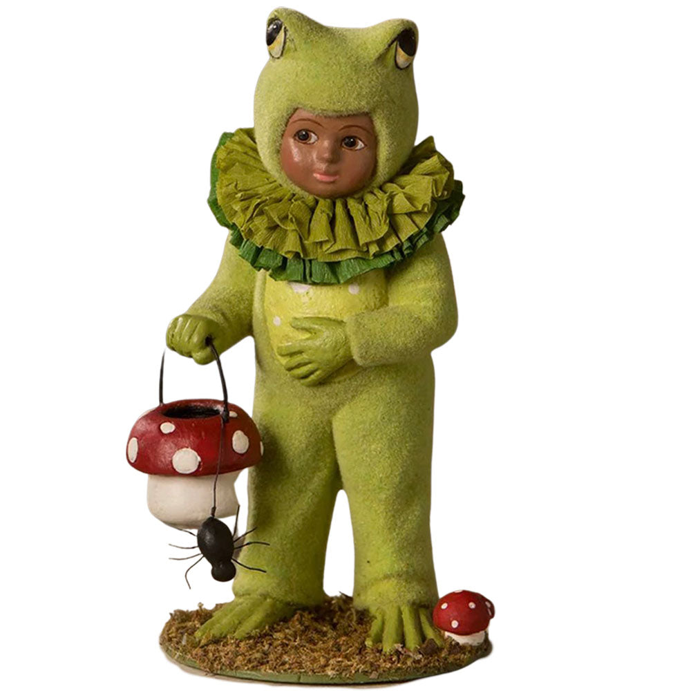 Bethany Lowe Designs - Dressed Up Dusty Frog - TD2200-