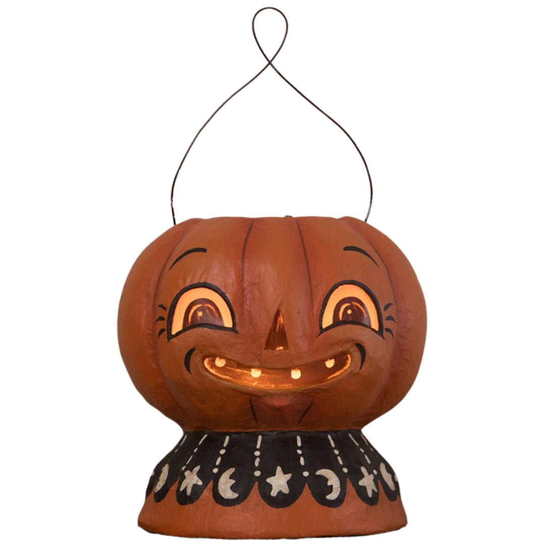 Magic Pumpkinny Lantern Paper Mache by Johanna Parker