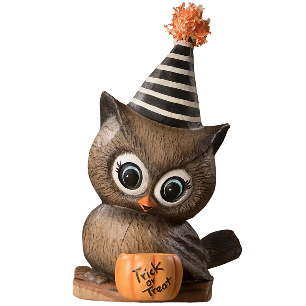 Bethany Lowe Designs Hoot Halloween Figurine front