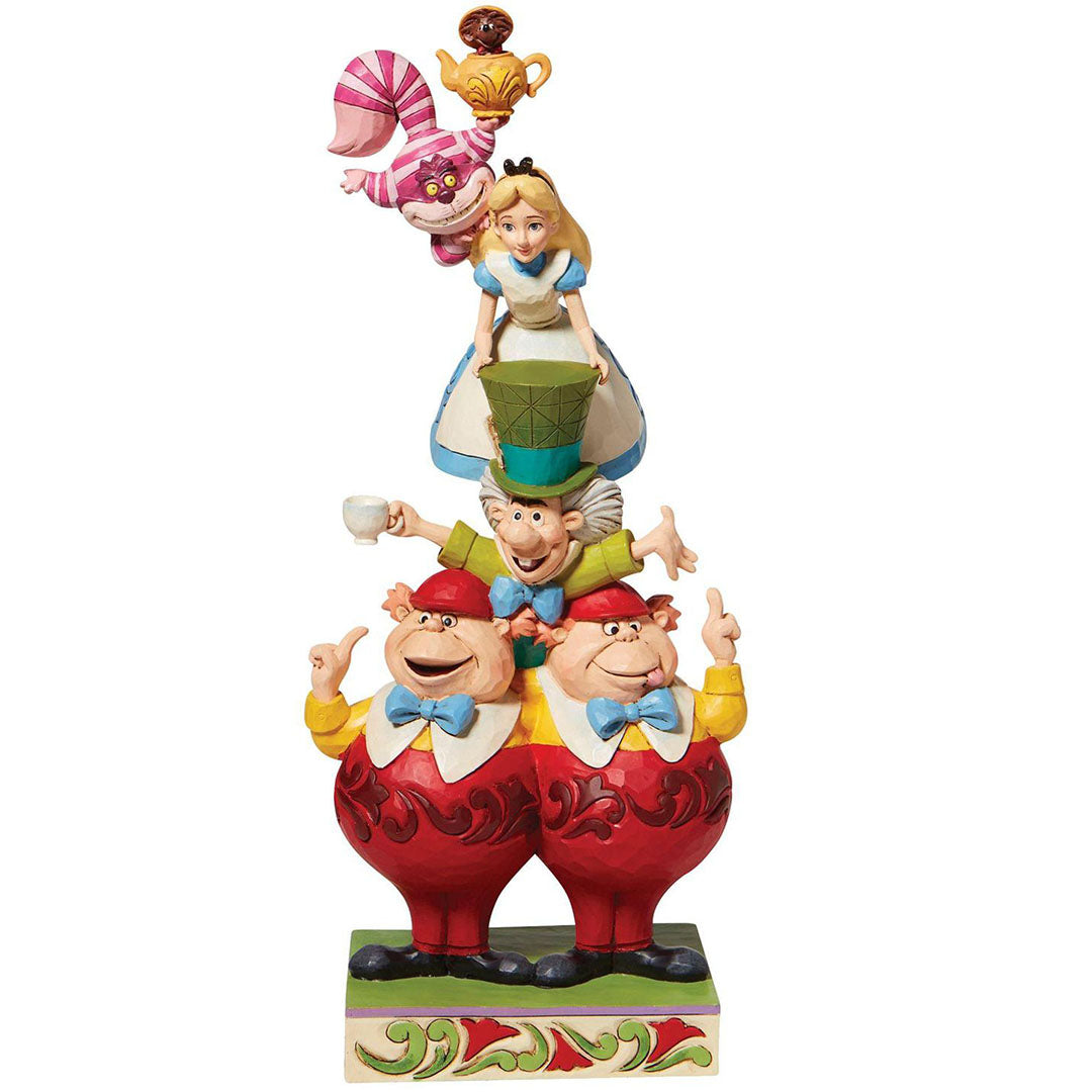 Jim Shore Alice in Wonderland Stacked front