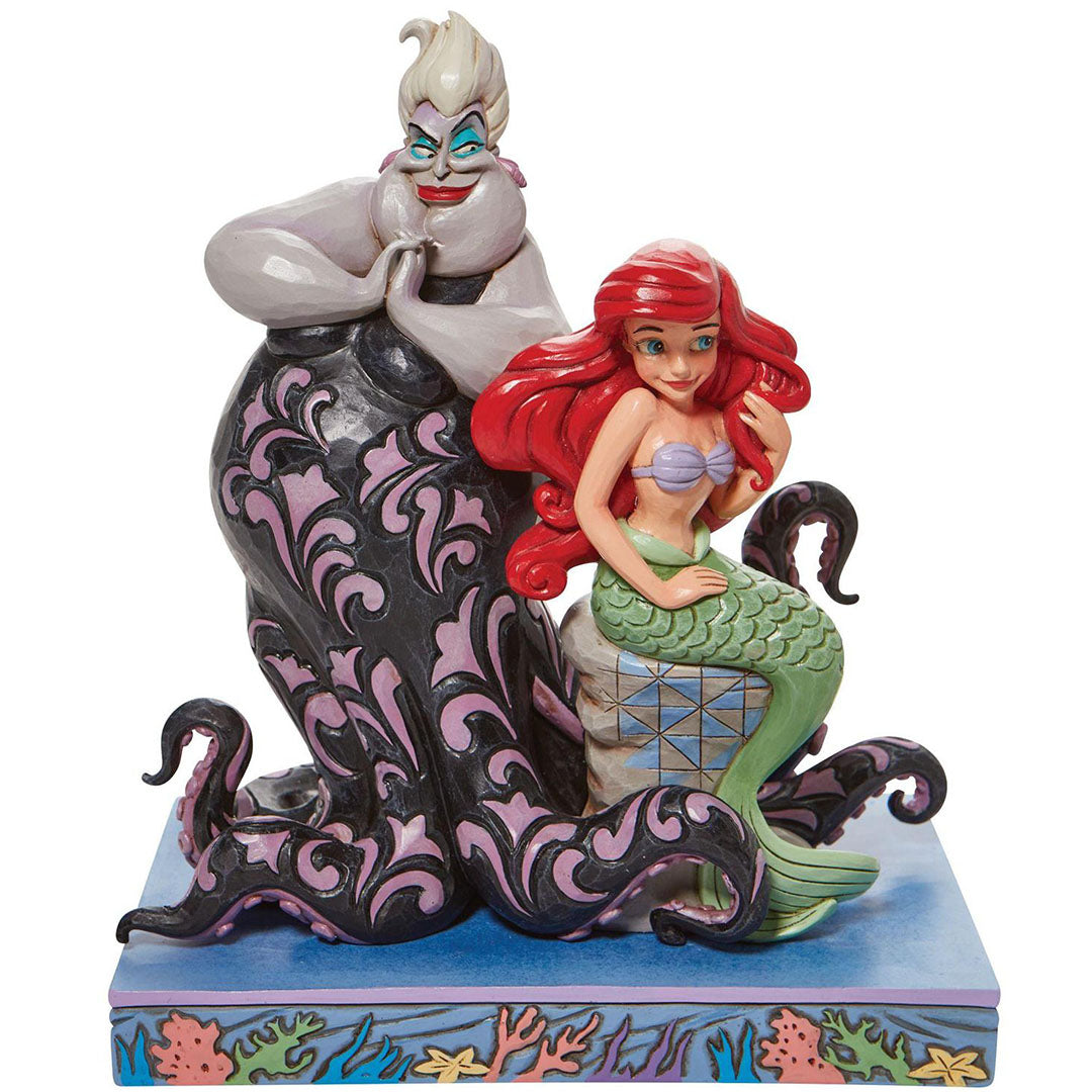 Jim Shore Ariel and Ursula front