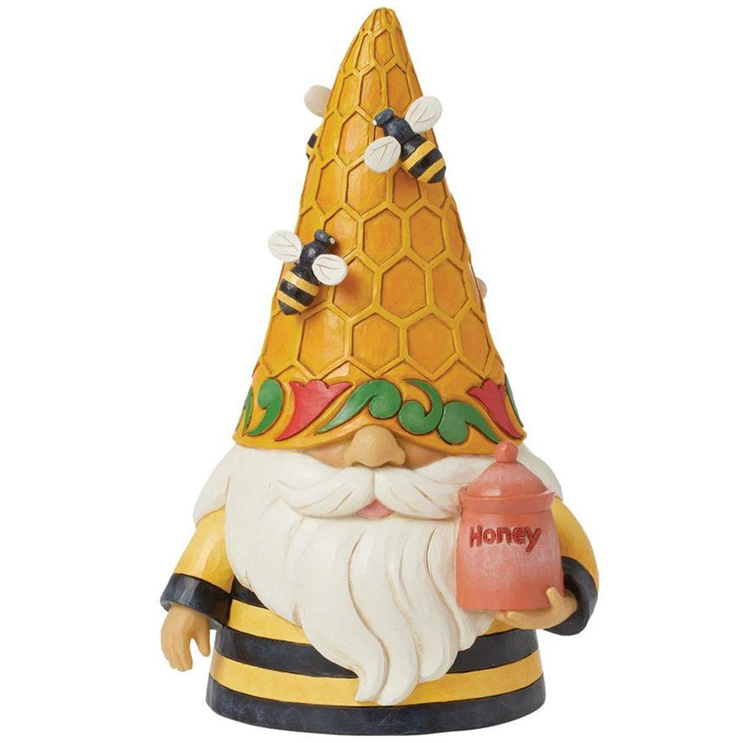 Jim Shore Beehive Hat Gnome front