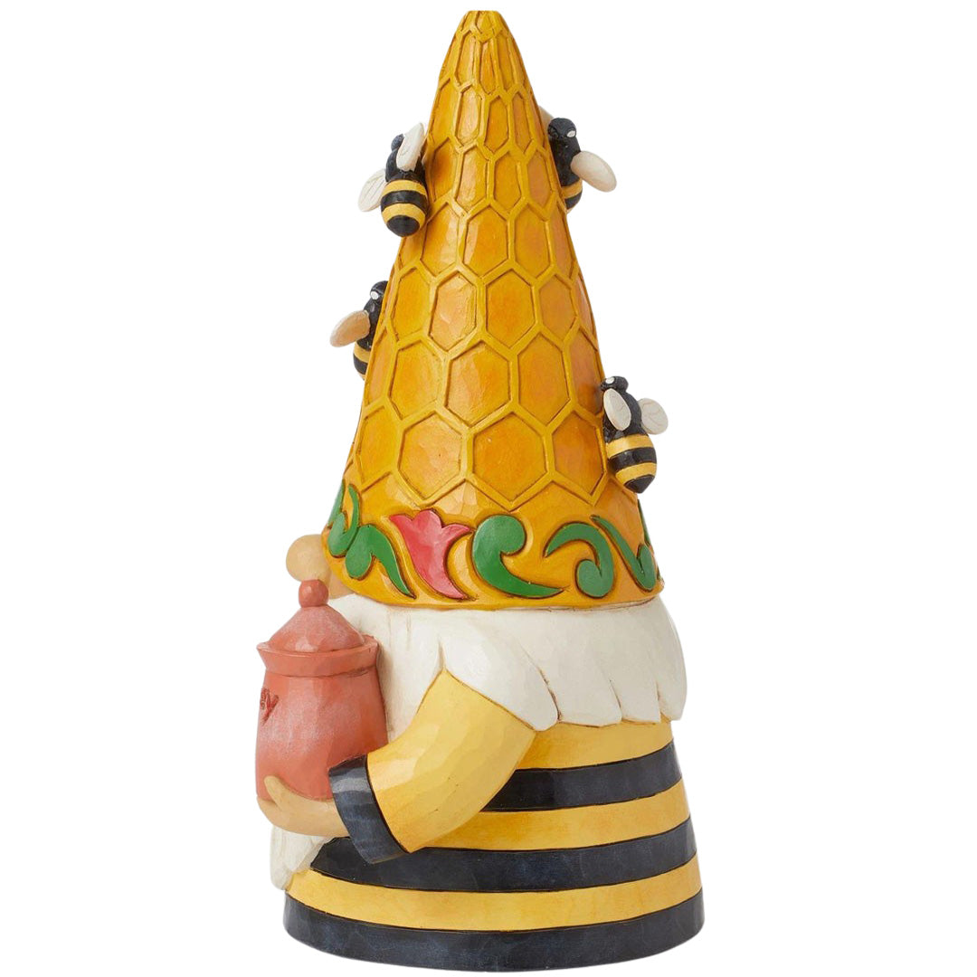 Jim Shore Beehive Hat Gnome left