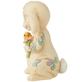 Jim Shore Bunny with Chick Mini Figurine left side