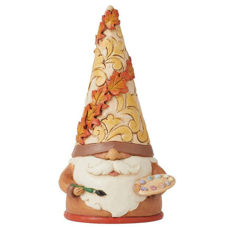 Jim Shore Fall Gnome 5" front