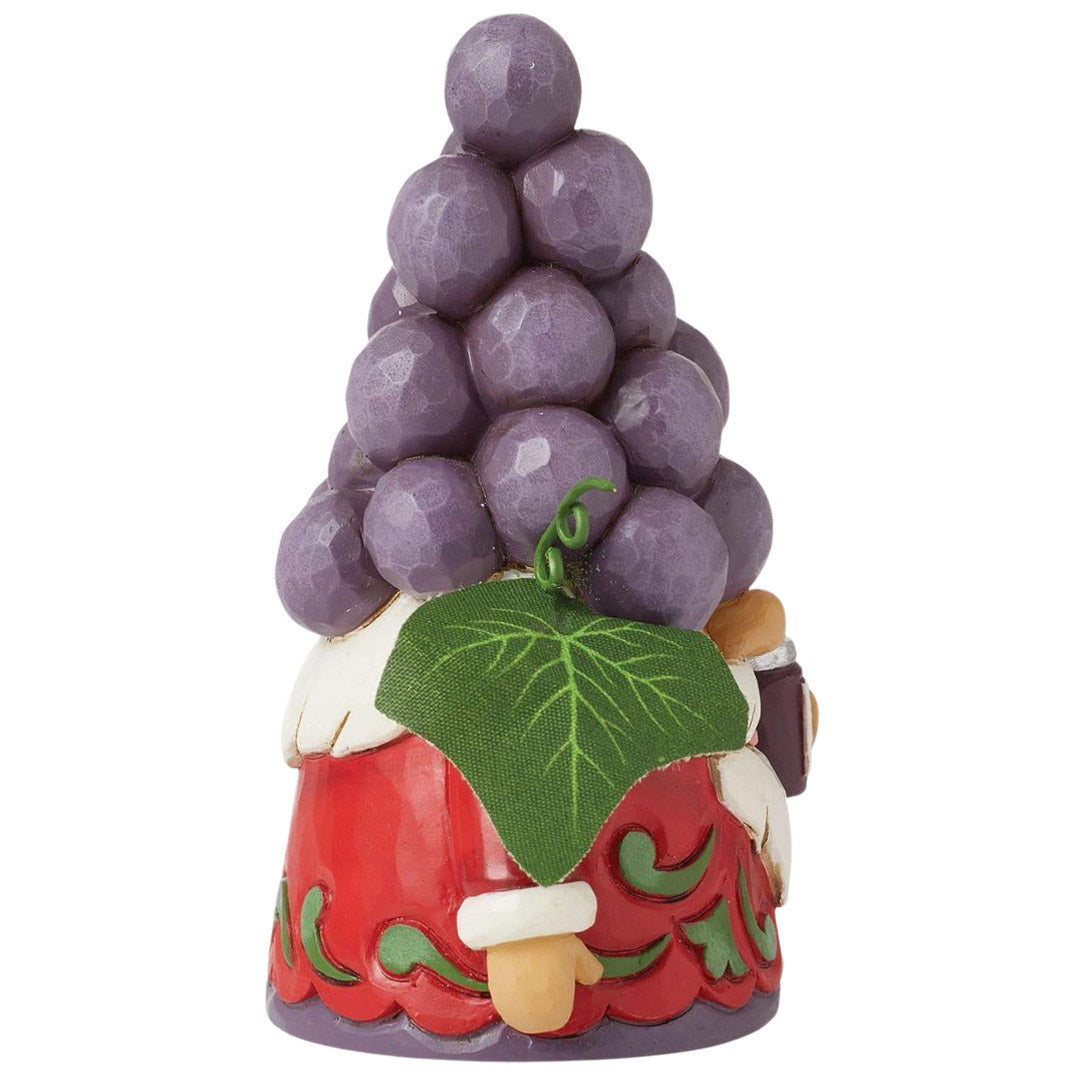 Jim Shore Grapes Gnome side