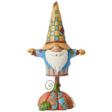 Jim Shore Harvest Scarecrow Gnome 8.25" front