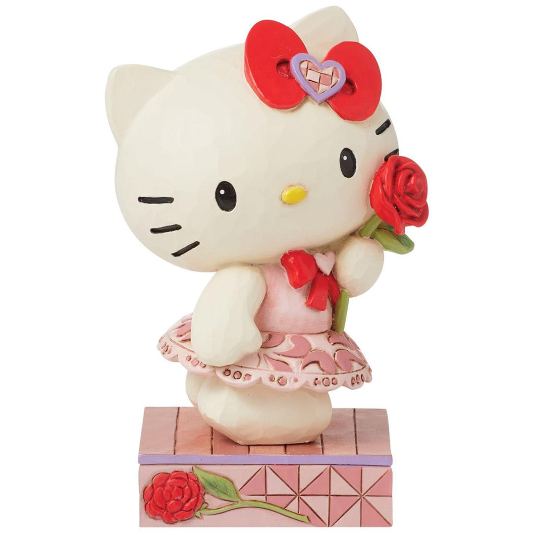 Jim Shore Hello Kitty Rose Personality side