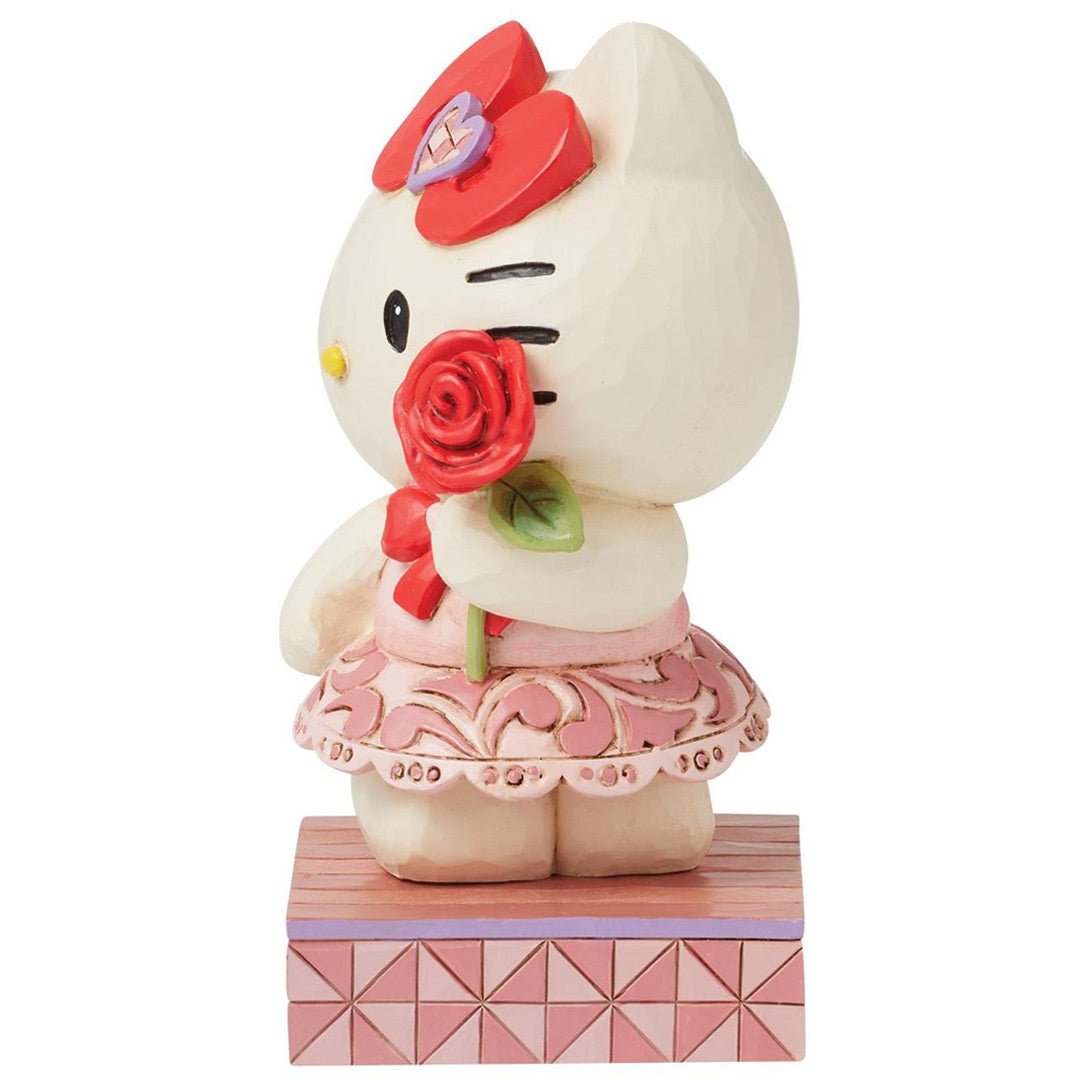 Hello Kitty Rose Personality by Jim Shore Cuddle Decor