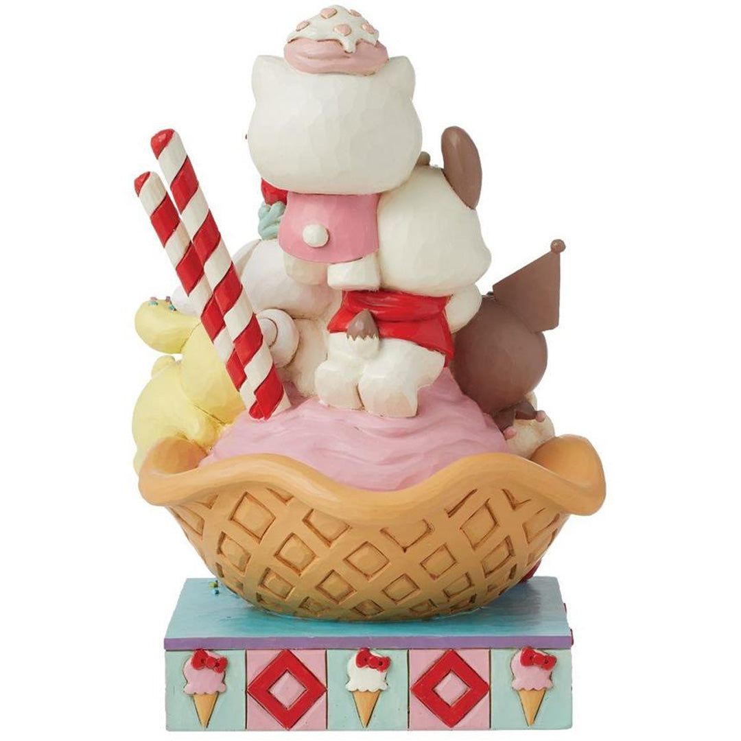 Jim Shore Hello Kitty and Friends Waffle back