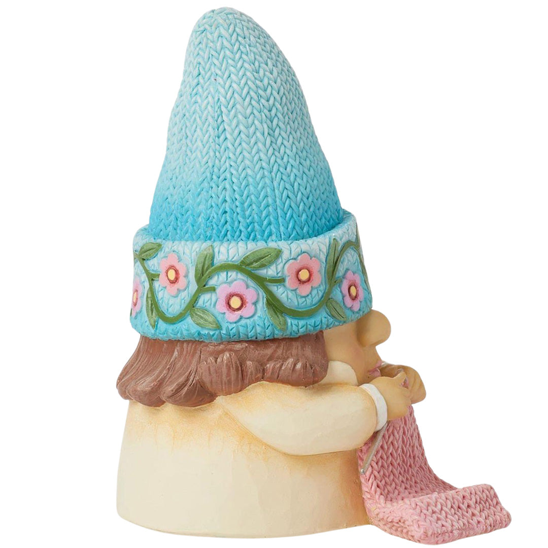 Jim Shore Knitting Hat Gnome right