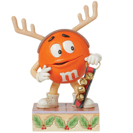 Jim Shore MMS Orange Character Reindeer front