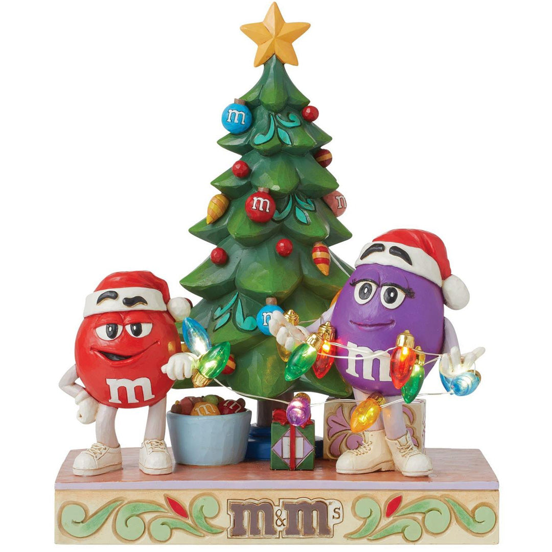 M&M'S Purple and Red Characters by Jim Shore – Cuddle Decor