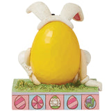 Jim Shore MMS Yellow Character Bunny Ears back